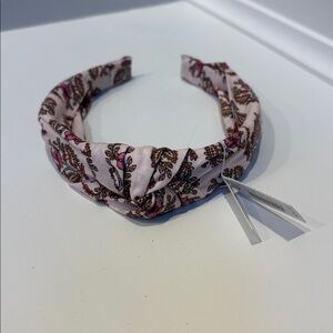 NWT Girls J. Crew Headband with top Knot